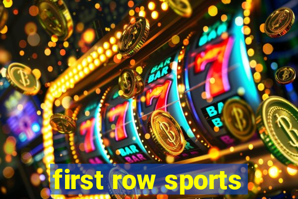 first row sports